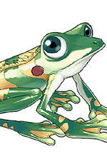 Corrupted Chameleon Frog