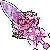 Rose Fairy Dagger