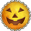 Pumpkin Monster Shield 80