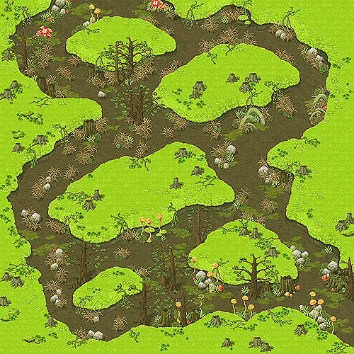 Swamp Dungeon 5 - Marshy Lawn