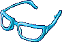Blue Frame Glasses