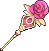 Pink Rose Staff 70