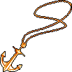 Admiral's Anchor Necklace