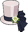 Wedding Top Hat 60